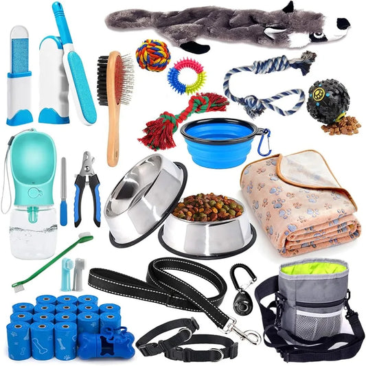 Puppy Starter Kit 39-Piece Essentials for New Dog Owners