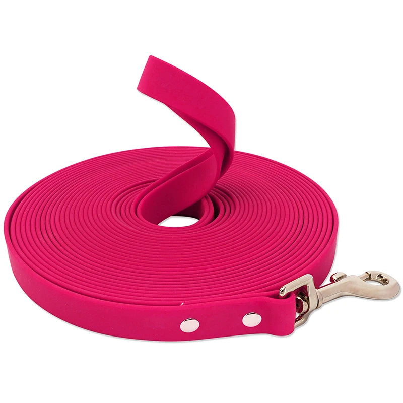 Waterproof Dog Leash PVC Easy Clean Durable For Walking