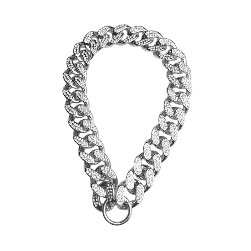 Dog Collar Diamond Inlay