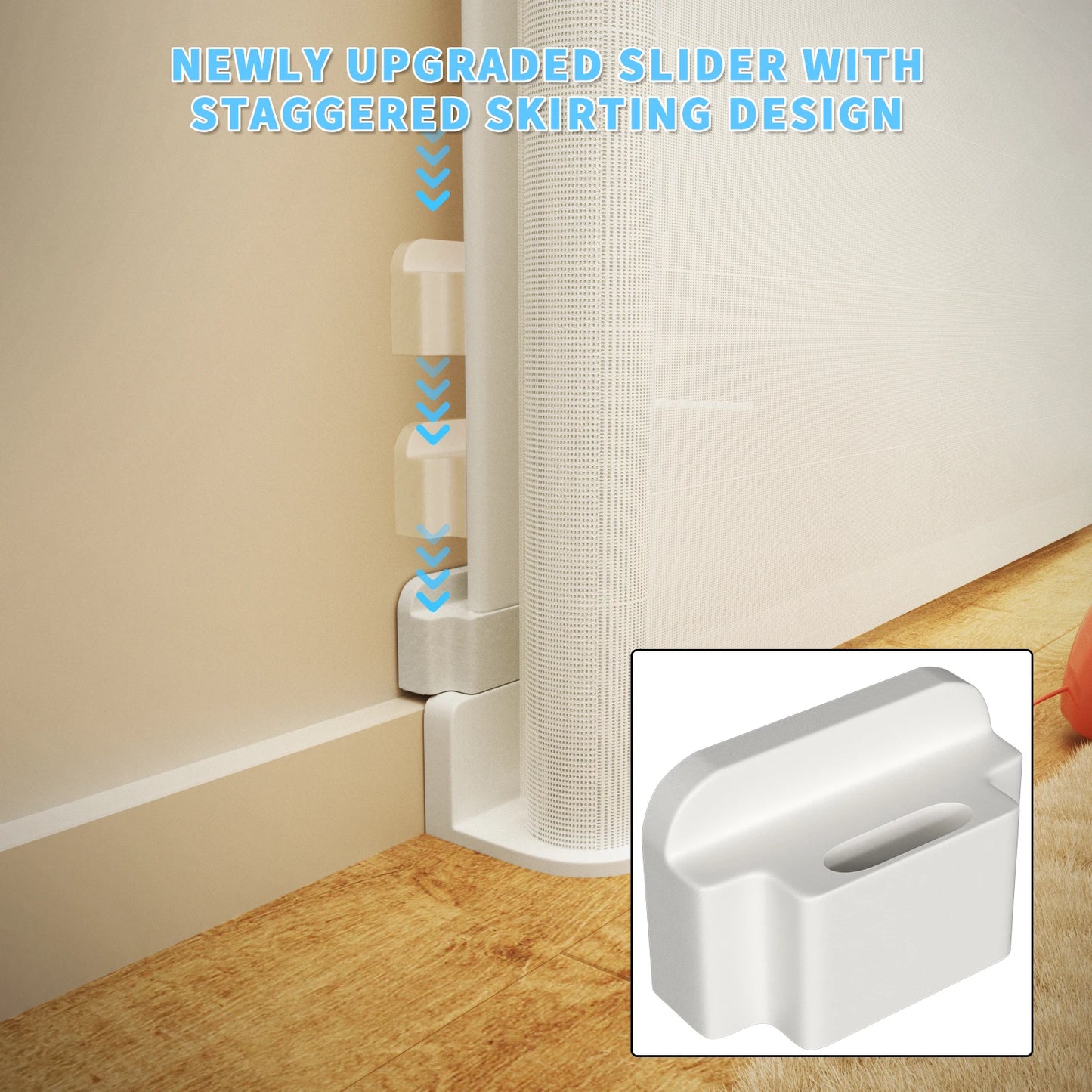 EFAN Gate One-Handed Operation for Doors and Stairs