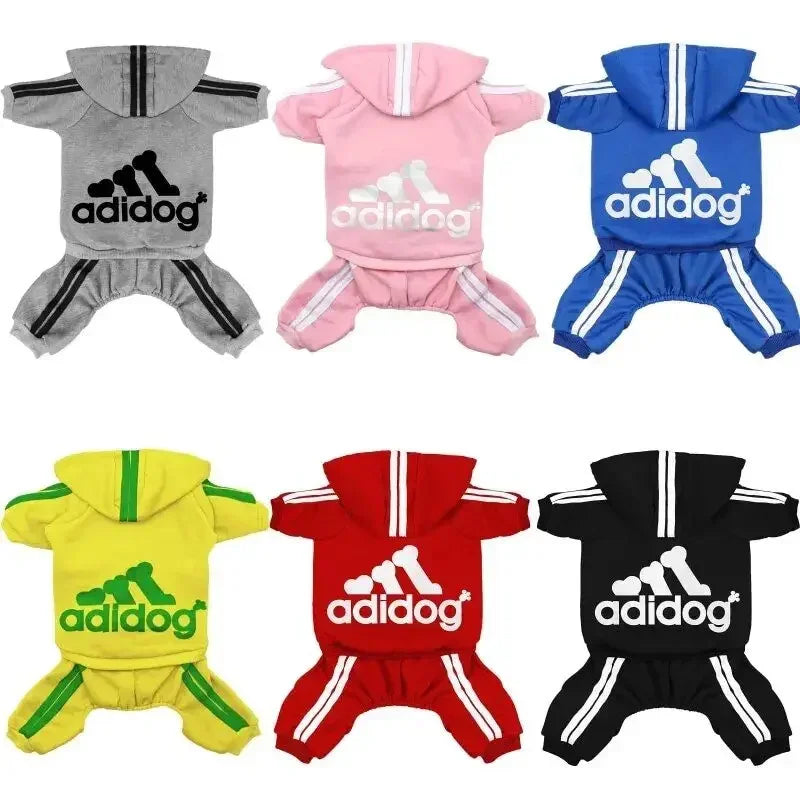 Dog Jumpsuit Polyester Coat For Pets All Season Wear