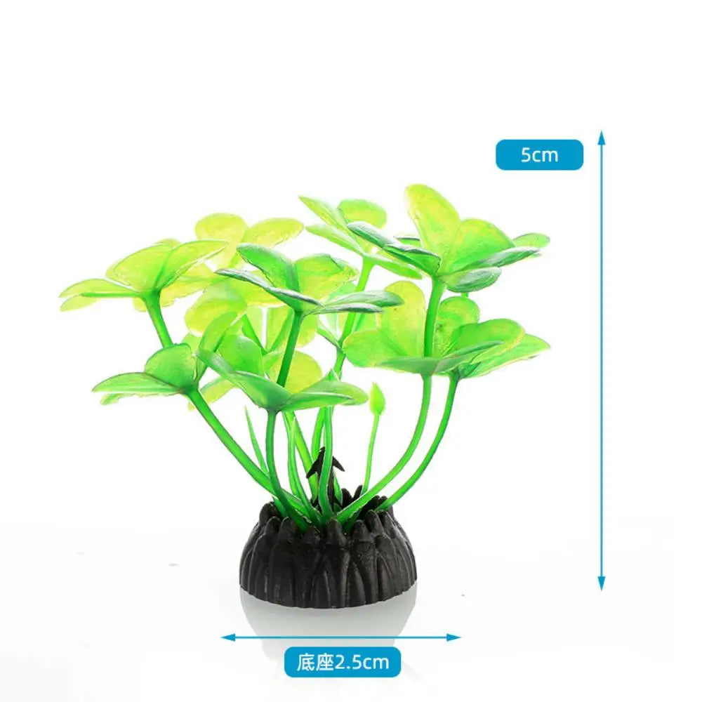 Artificial Aquarium Plants Plastic For Freshwater Fish Tank