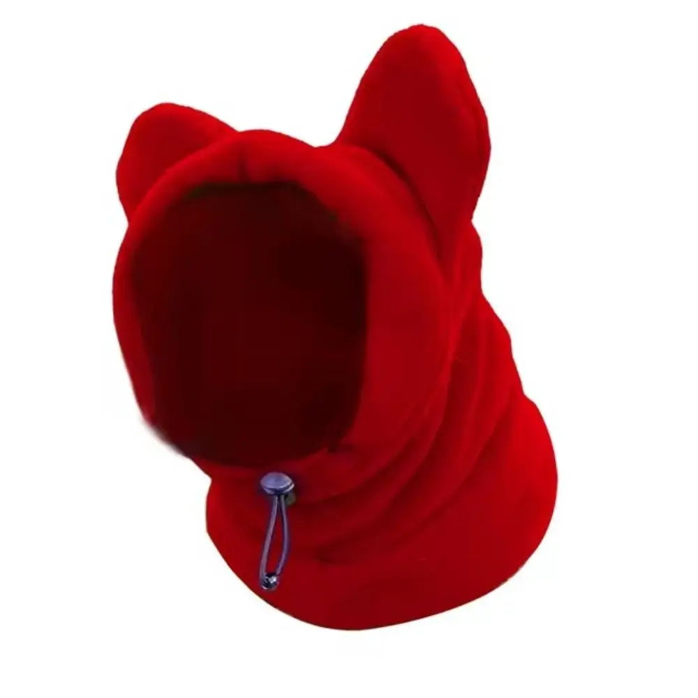 Dog Hat Fleece Bat Headwear For Pets Cozy Everyday Wear
