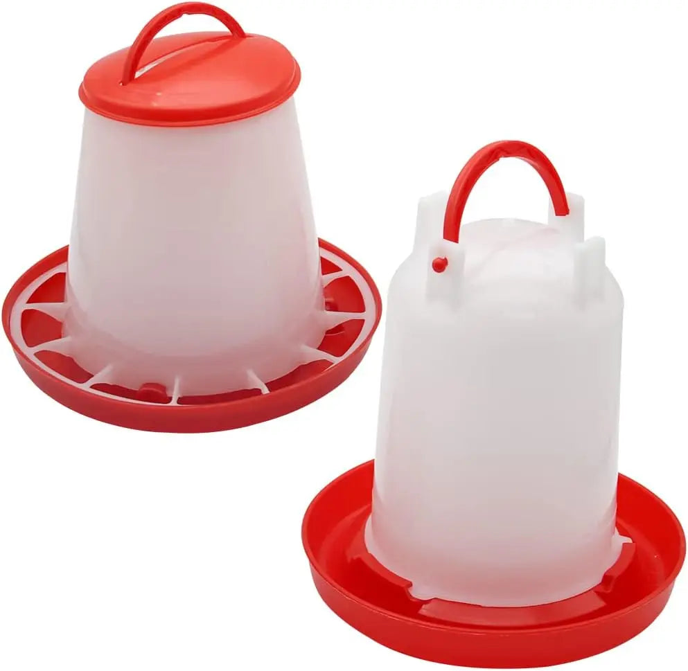 Chicken Feeder Waterer Automatic Poultry Dispenser