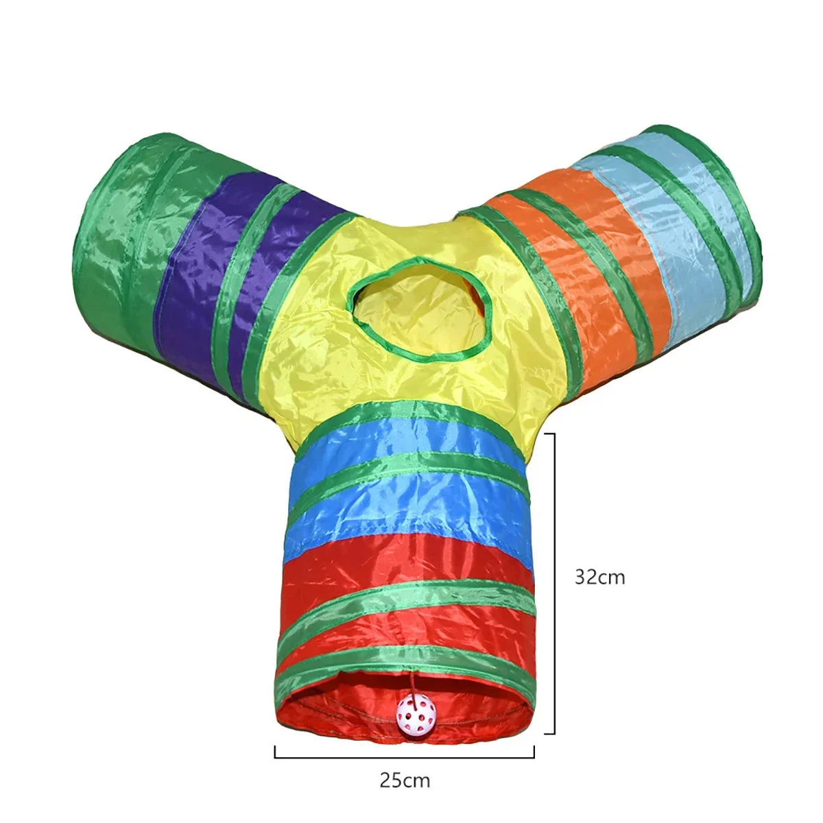 Cat Play Tunnel Foldable Toy for Cats and Small Pets