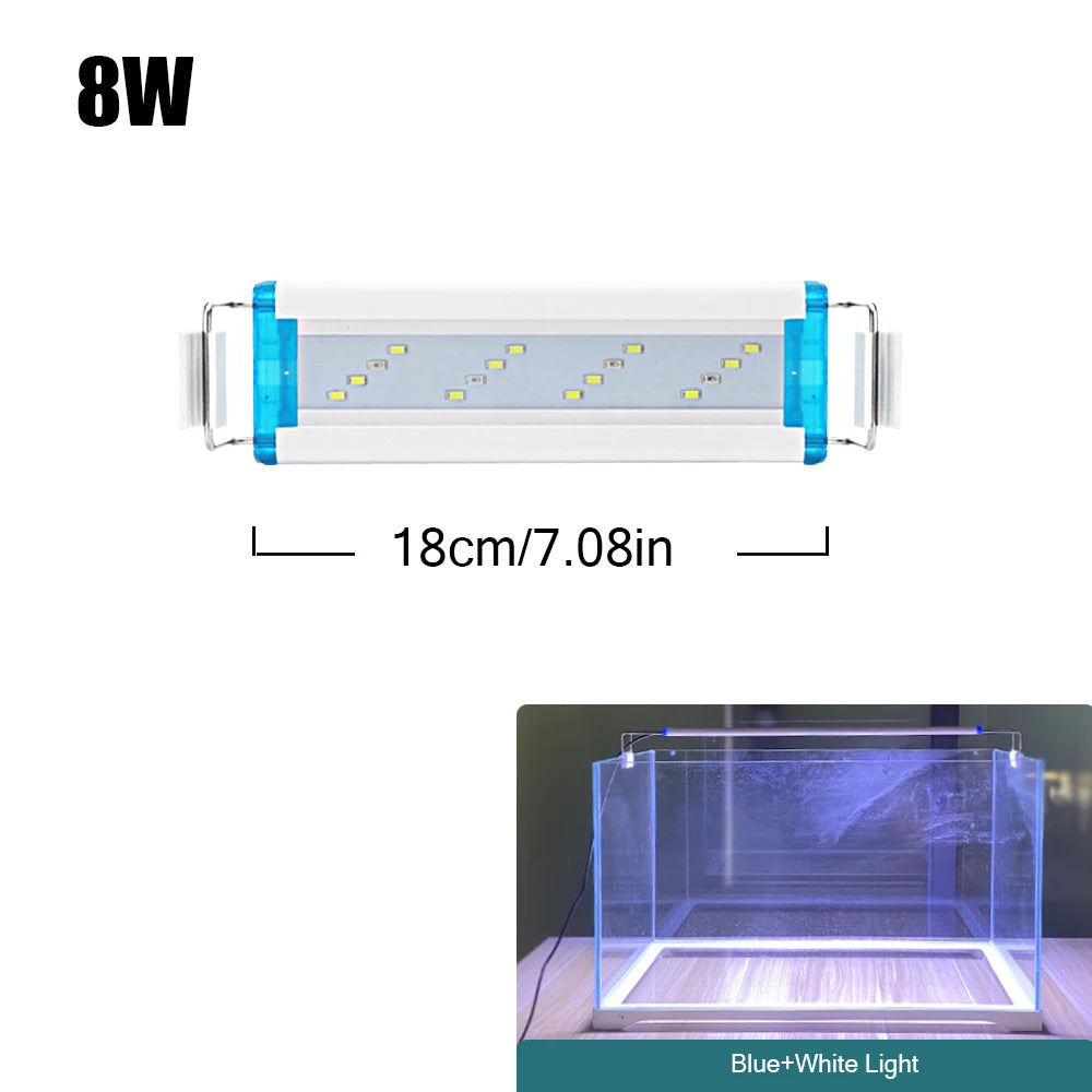 LED Aquarium Light Super Bright for Aquatic Plants and Fish Tanks