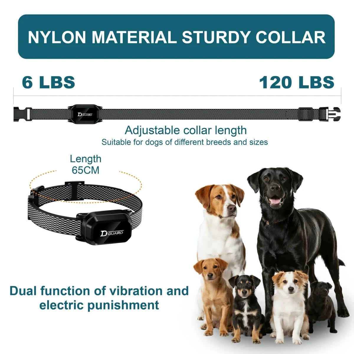 YHLC Dog Training Collar Waterproof LCD Remote Control