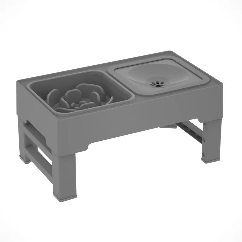 TWISTER.CK Bowl Stainless Steel 3-In-1 Slow-Feed Adjustable
