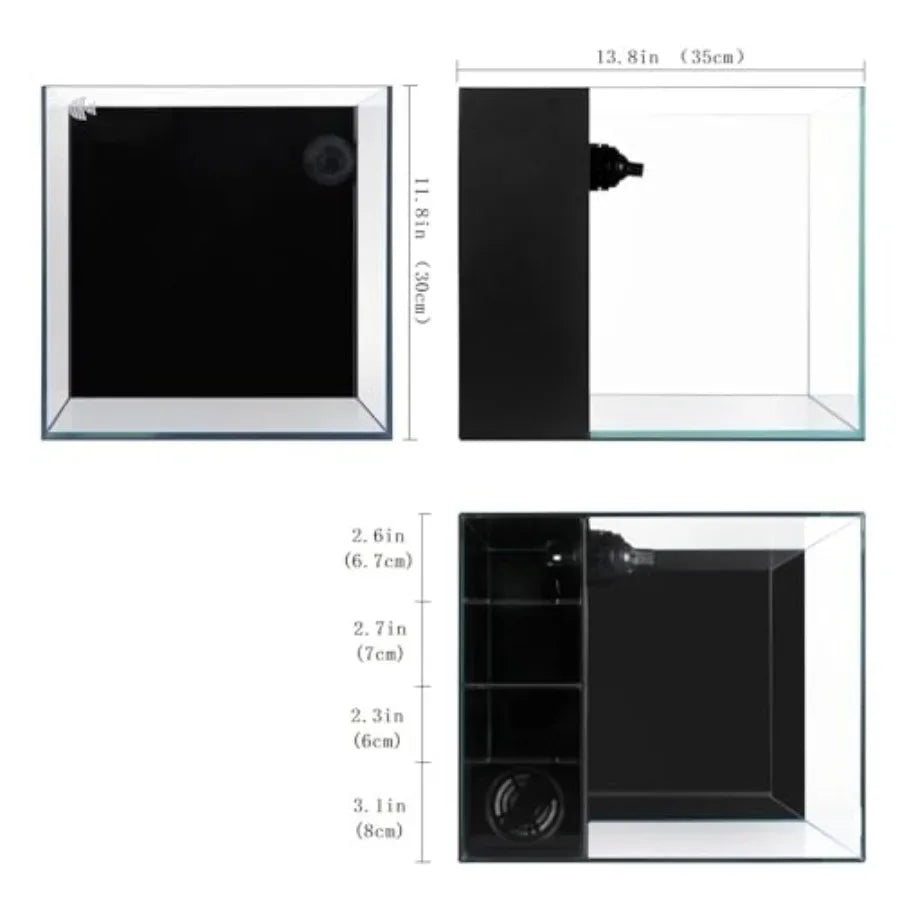 Aquarium Ultra Clear Low Iron Glass for Crystal Viewing