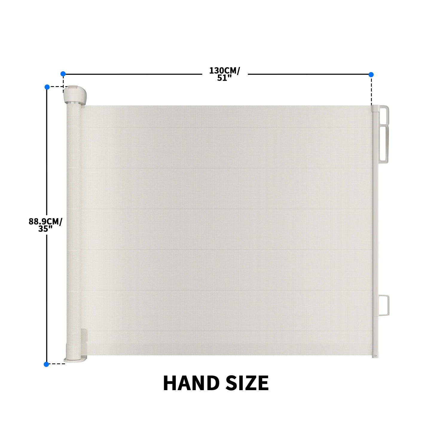 EFAN Gate One-Handed Operation for Doors and Stairs