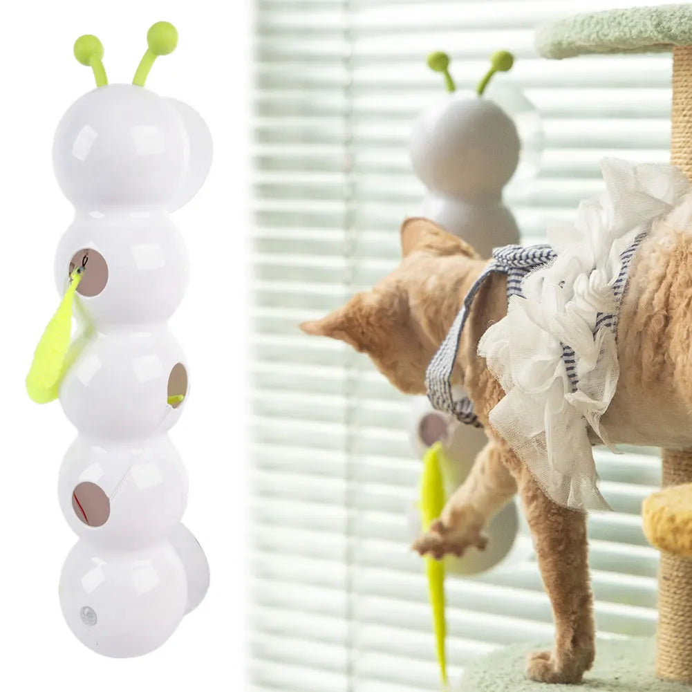 VKTECH Cat Toy Rechargeable Motion Activated Teasing Tail