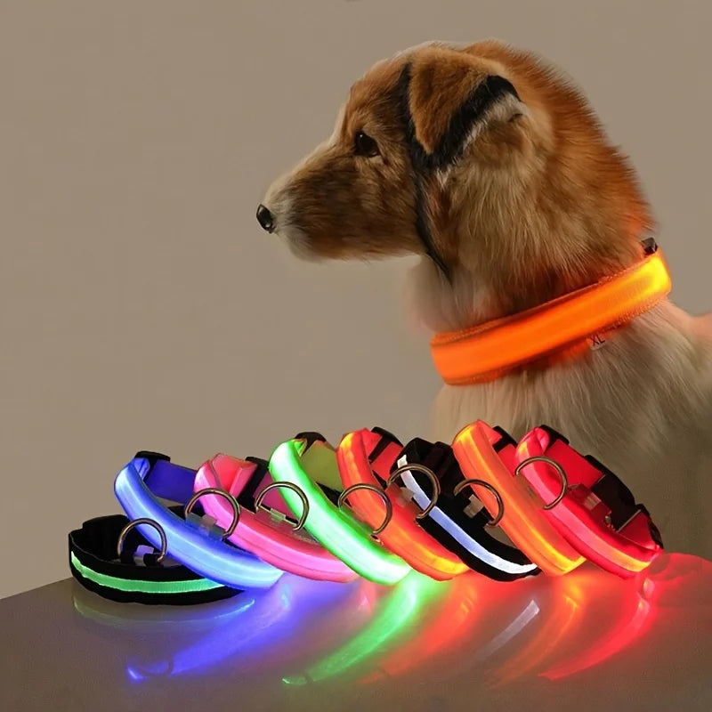 Dog Leash Reflective Night Safety For Everyday Night Walks