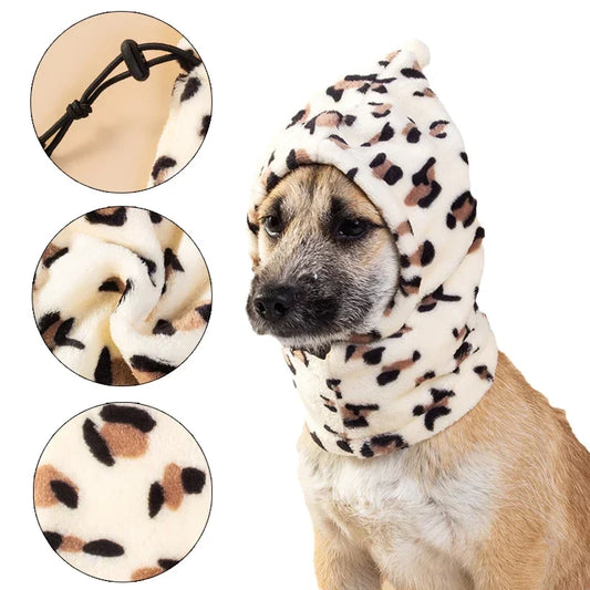 Dog Hat Fleece Winter Warm Pet Costume Accessory For Dogs
