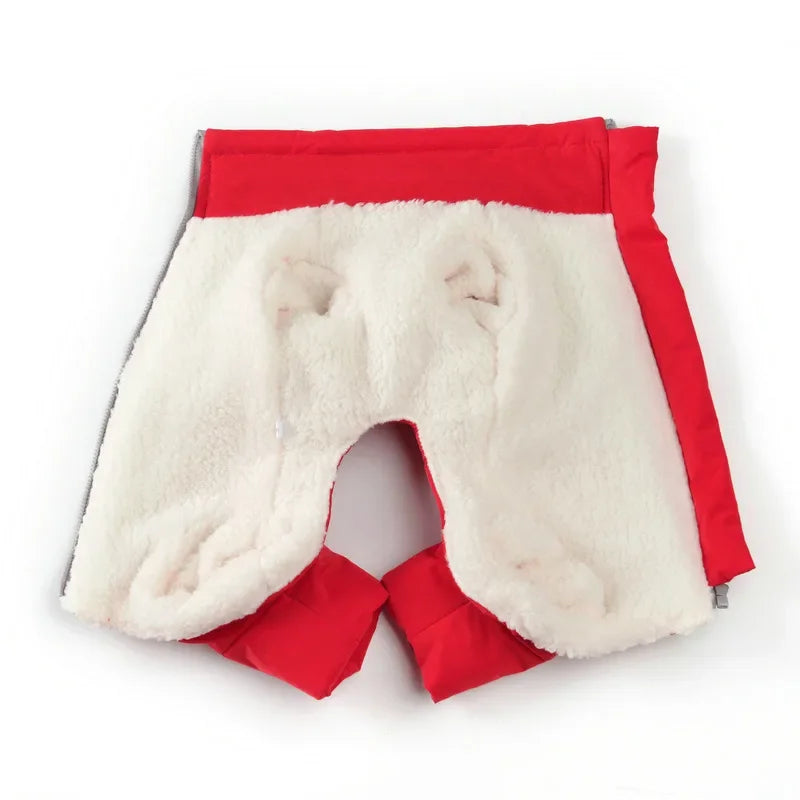 Dog Coat Warm Fleece Jacket For Winter Travel All Weather