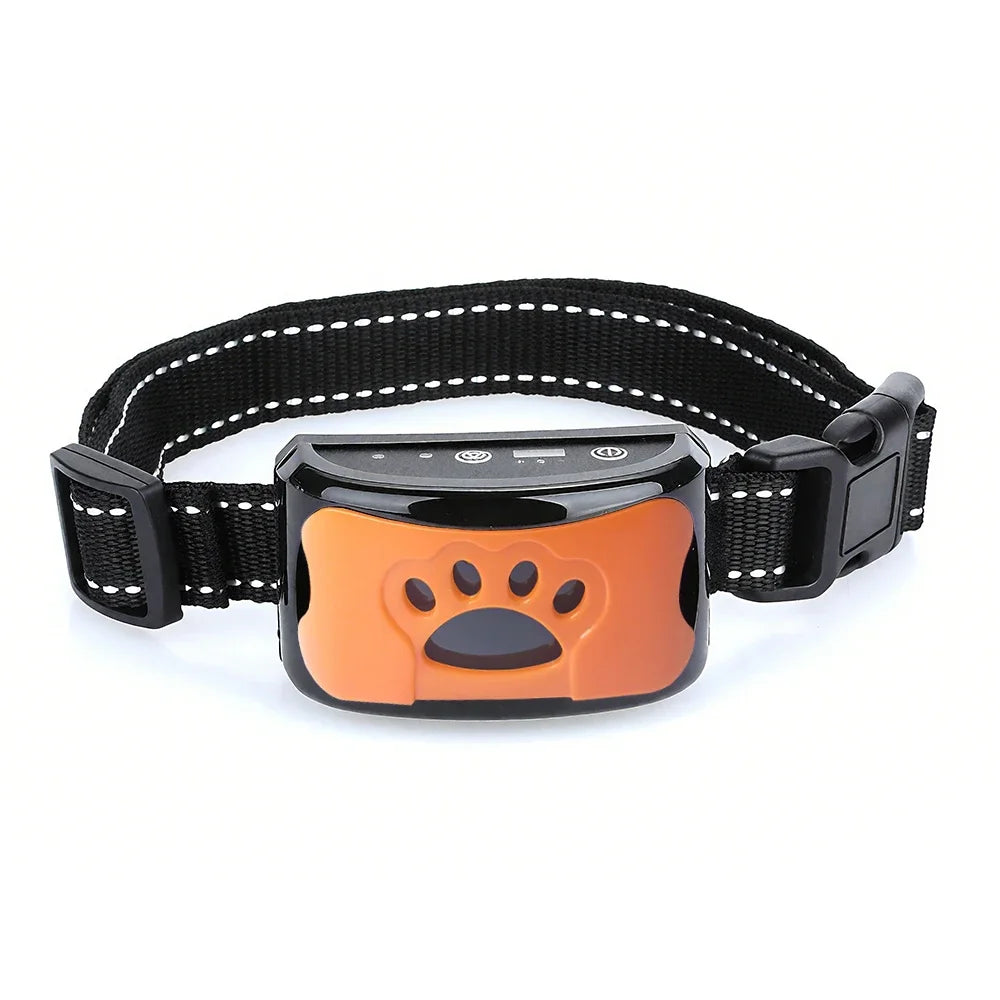 Dog Bark Collar Ultrasonic Vibration Stopper For Training