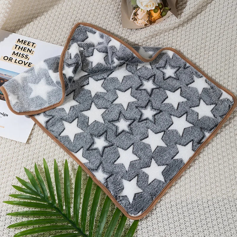 Pet Blanket Coral Fleece For Dogs And Cats Home Use