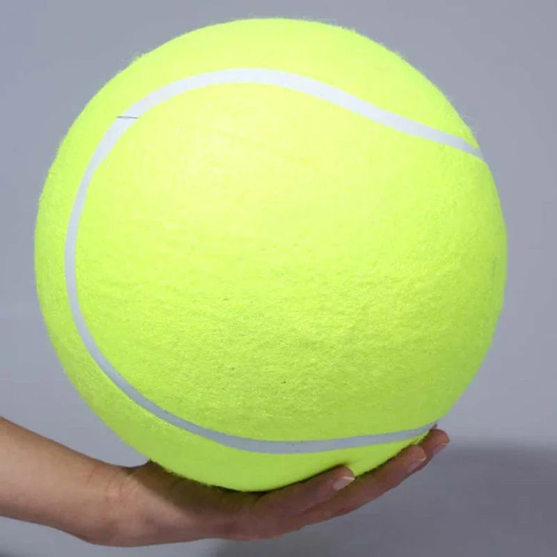 Shunmaii Fleece Tennis Ball Dog Chew Toy Interactive