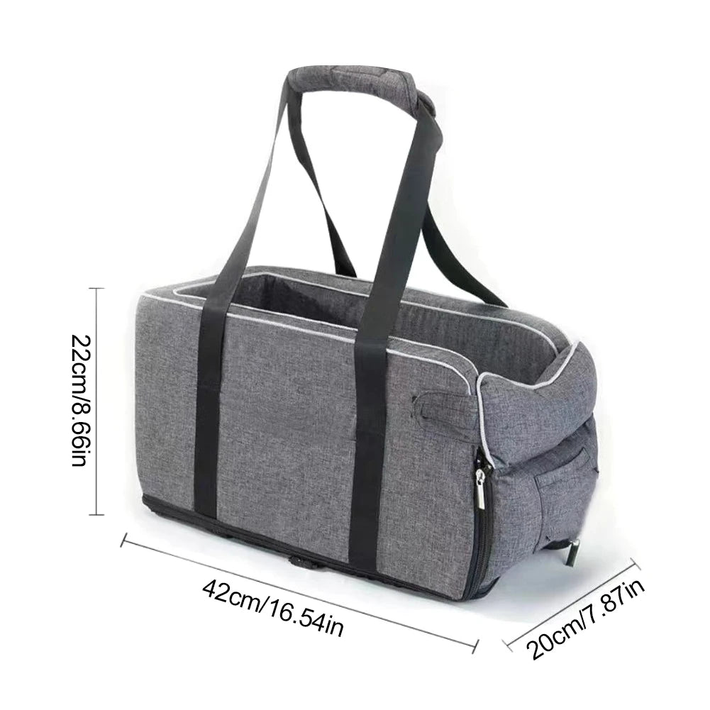Car Dog Bed Removable And Washable Portable Pet Car Mat