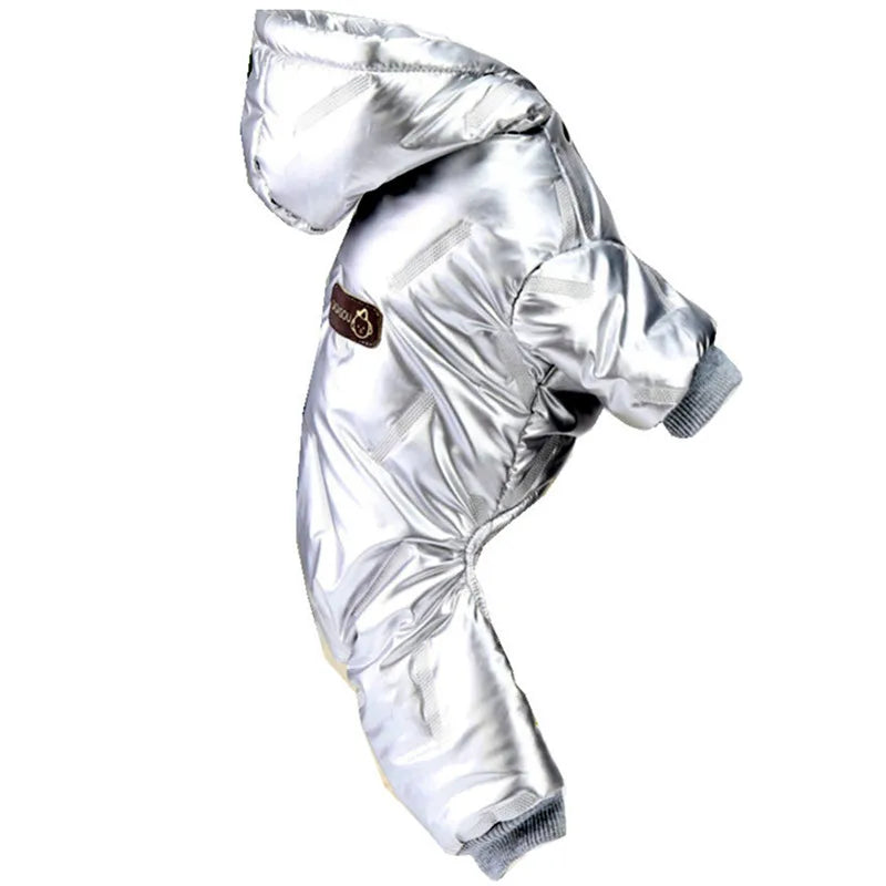 Dog Jumpsuit Warm Winter Waterproof Cotton Hoodie