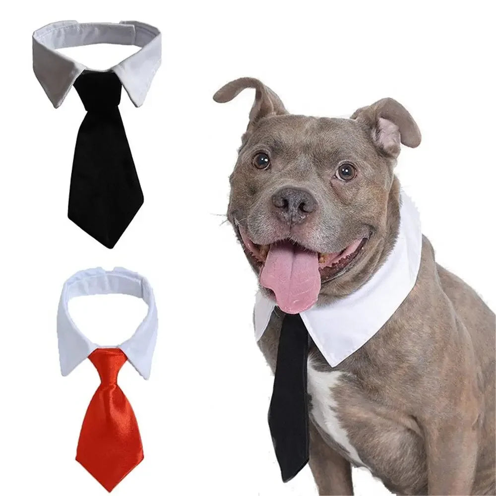 Pet Bow Tie Cotton Tuxedo Necktie for Small Dogs Cats